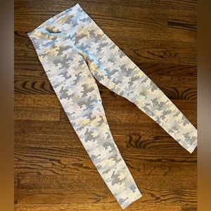 DYI leggings camouflage dot print